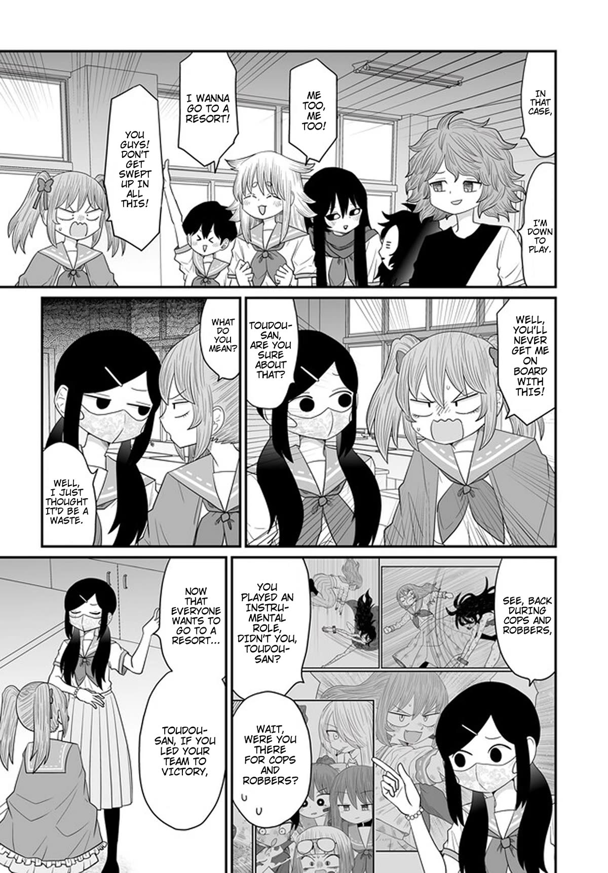 Sorry but I'm not Yuri Chapter 30 page 15 - Chapter 30: Summer Festival (1)