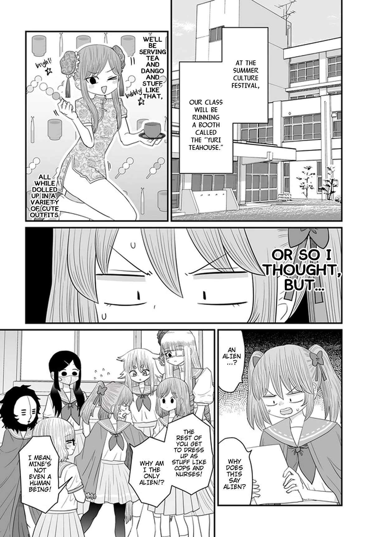 Sorry but I'm not Yuri Chapter 30 page 3 - Chapter 30: Summer Festival (1)