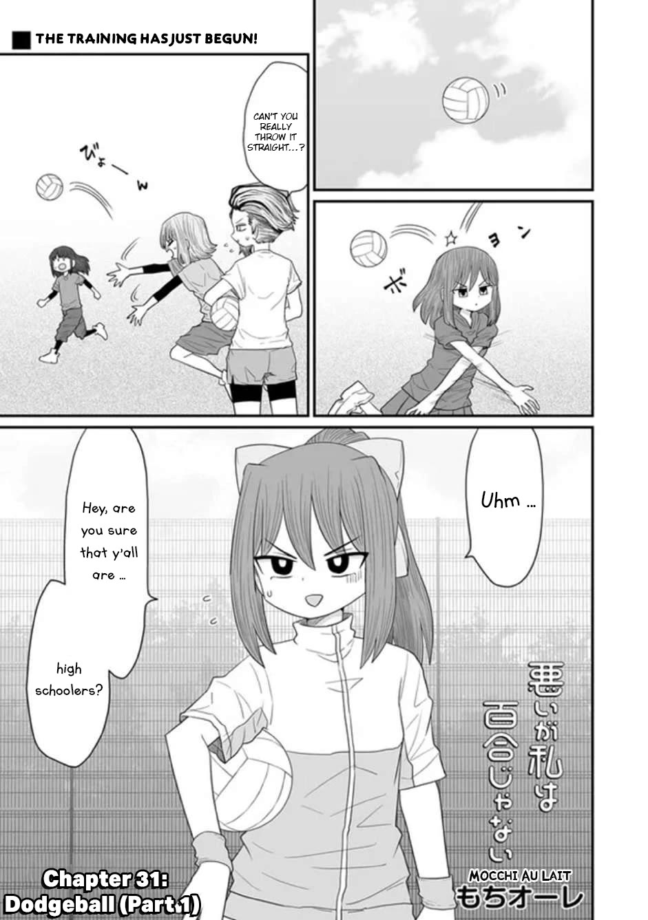 Sorry but I'm not Yuri Chapter 31 page 1 - Chapter 31: Dodgeball (Part 1)