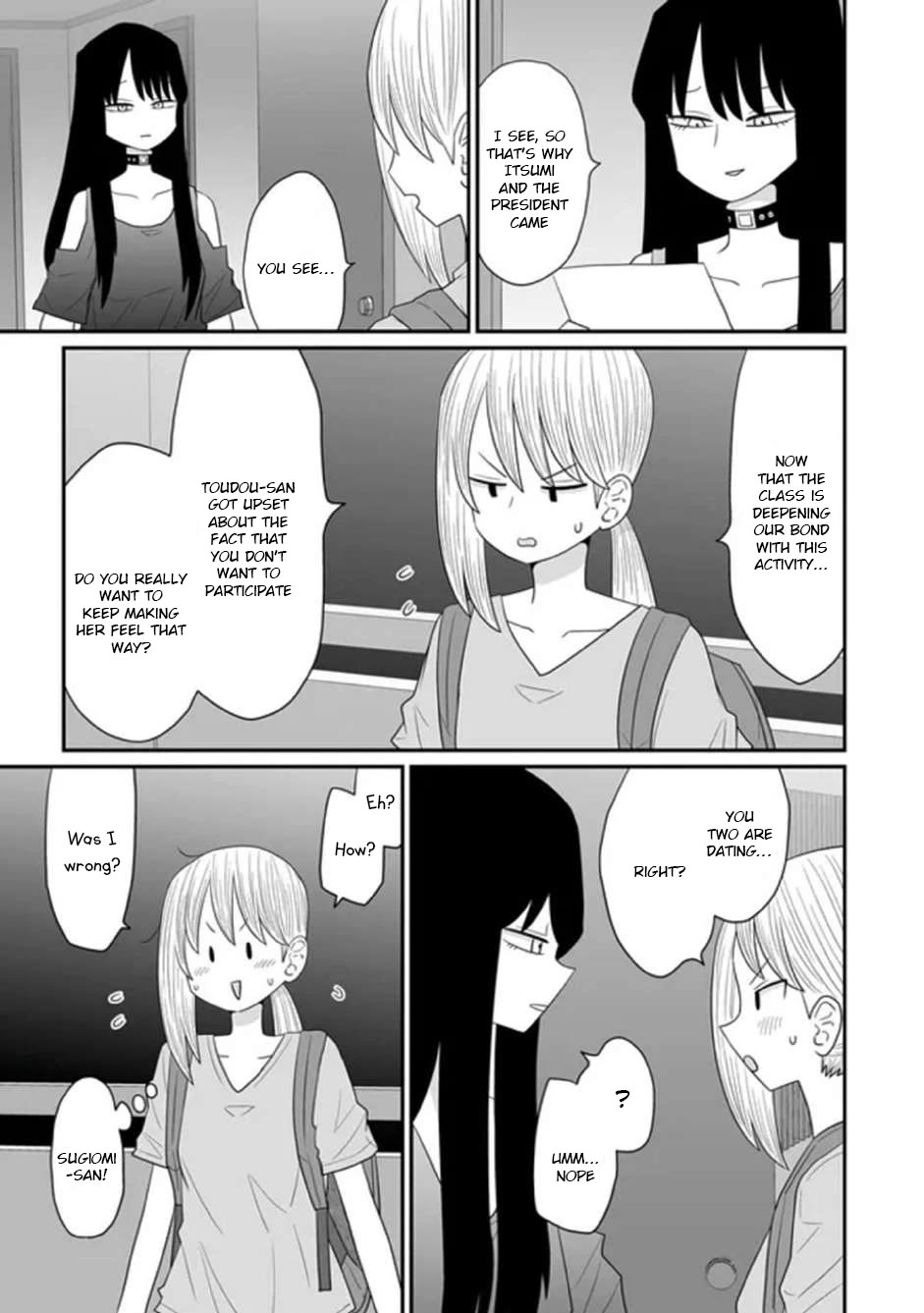 Sorry but I'm not Yuri Chapter 32 page 5 - Chapter 32: Dodgeball (Part 2)