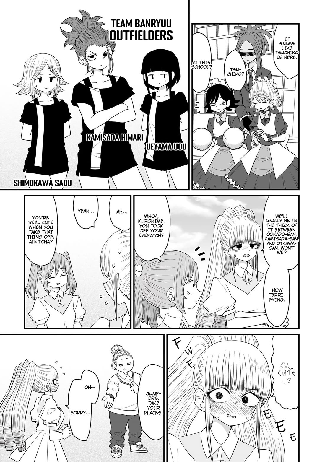 Sorry but I'm not Yuri Chapter 33 page 11 - Chapter 33: Dodgeball Arc (3)