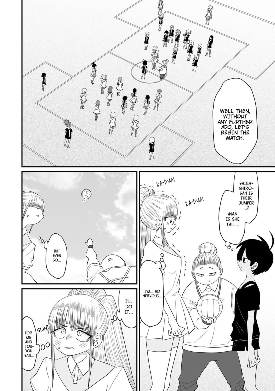 Sorry but I'm not Yuri Chapter 33 page 12 - Chapter 33: Dodgeball Arc (3)