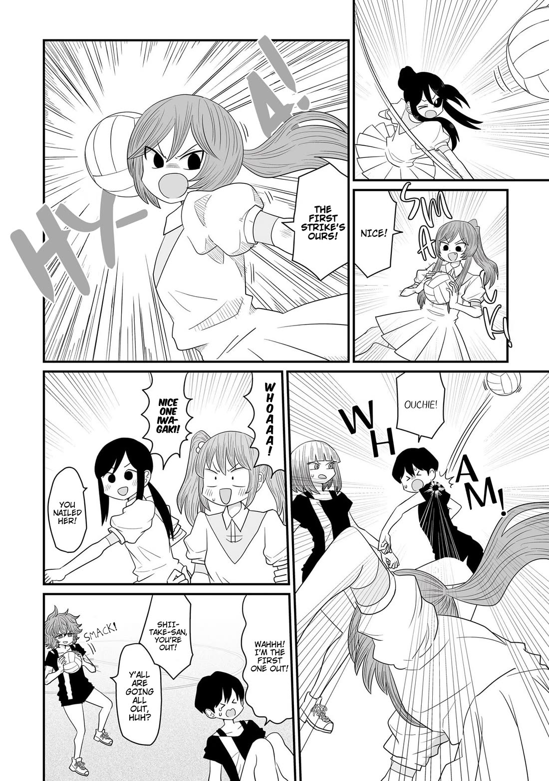 Sorry but I'm not Yuri Chapter 33 page 14 - Chapter 33: Dodgeball Arc (3)