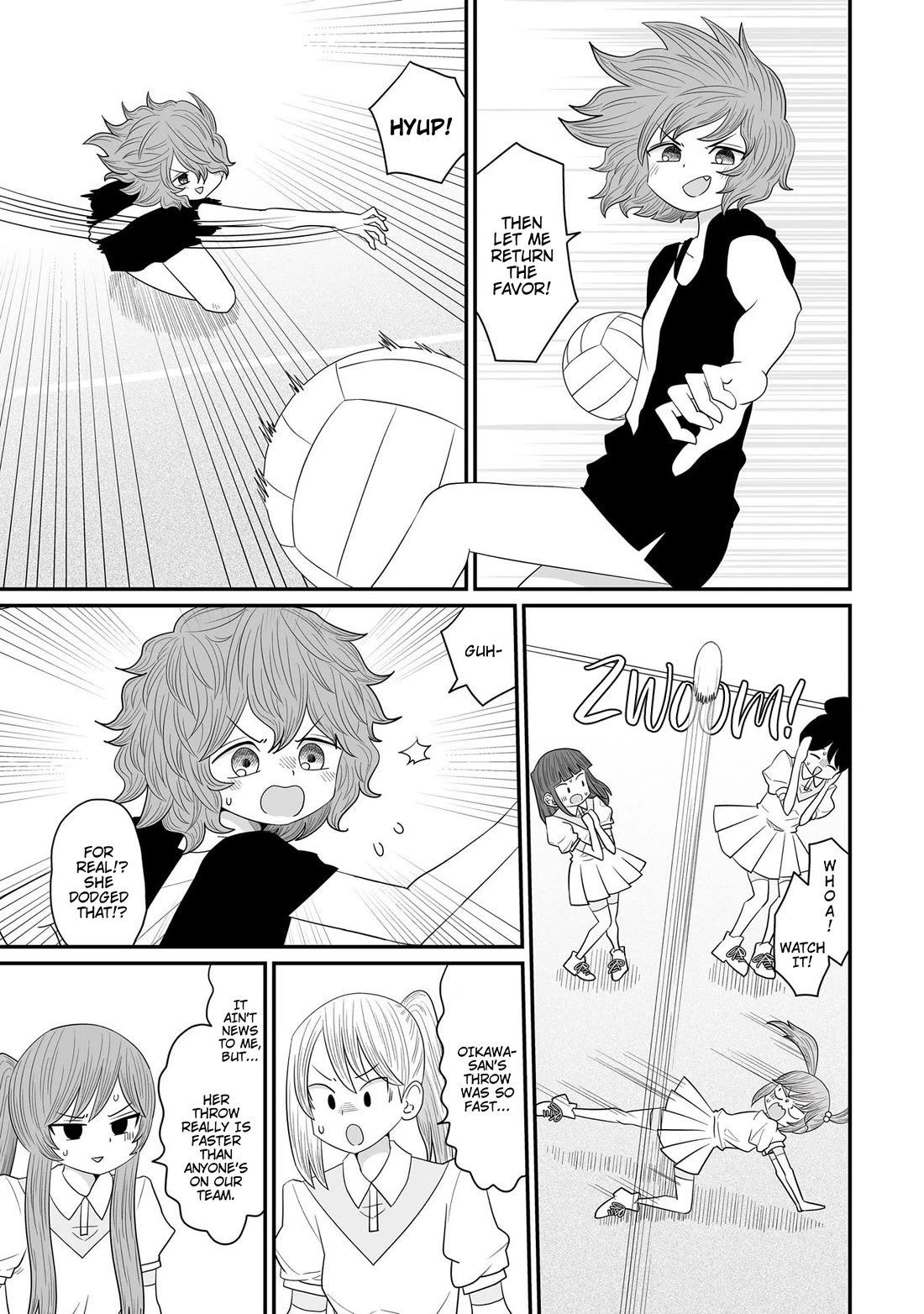 Sorry but I'm not Yuri Chapter 33 page 15 - Chapter 33: Dodgeball Arc (3)