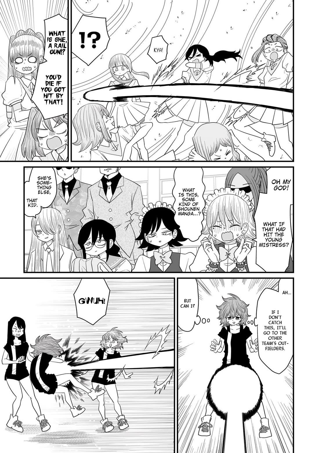 Sorry but I'm not Yuri Chapter 33 page 17 - Chapter 33: Dodgeball Arc (3)