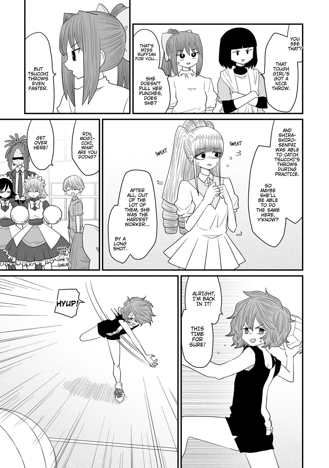 Sorry but I'm not Yuri Chapter 33 page 19 - Chapter 33: Dodgeball Arc (3)