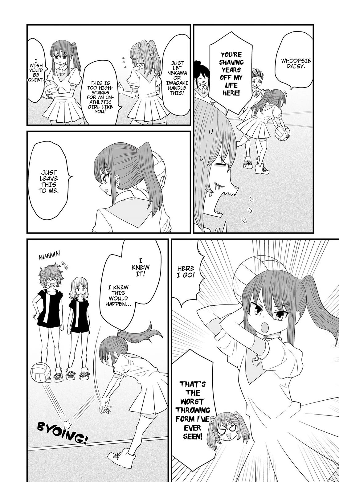 Sorry but I'm not Yuri Chapter 33 page 28 - Chapter 33: Dodgeball Arc (3)