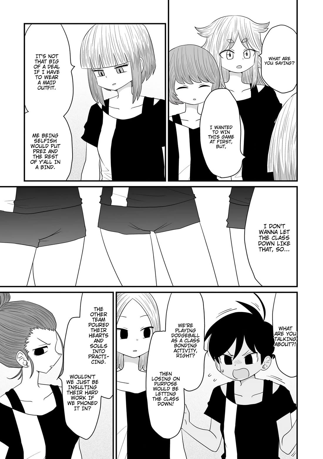 Sorry but I'm not Yuri Chapter 33 page 3 - Chapter 33: Dodgeball Arc (3)