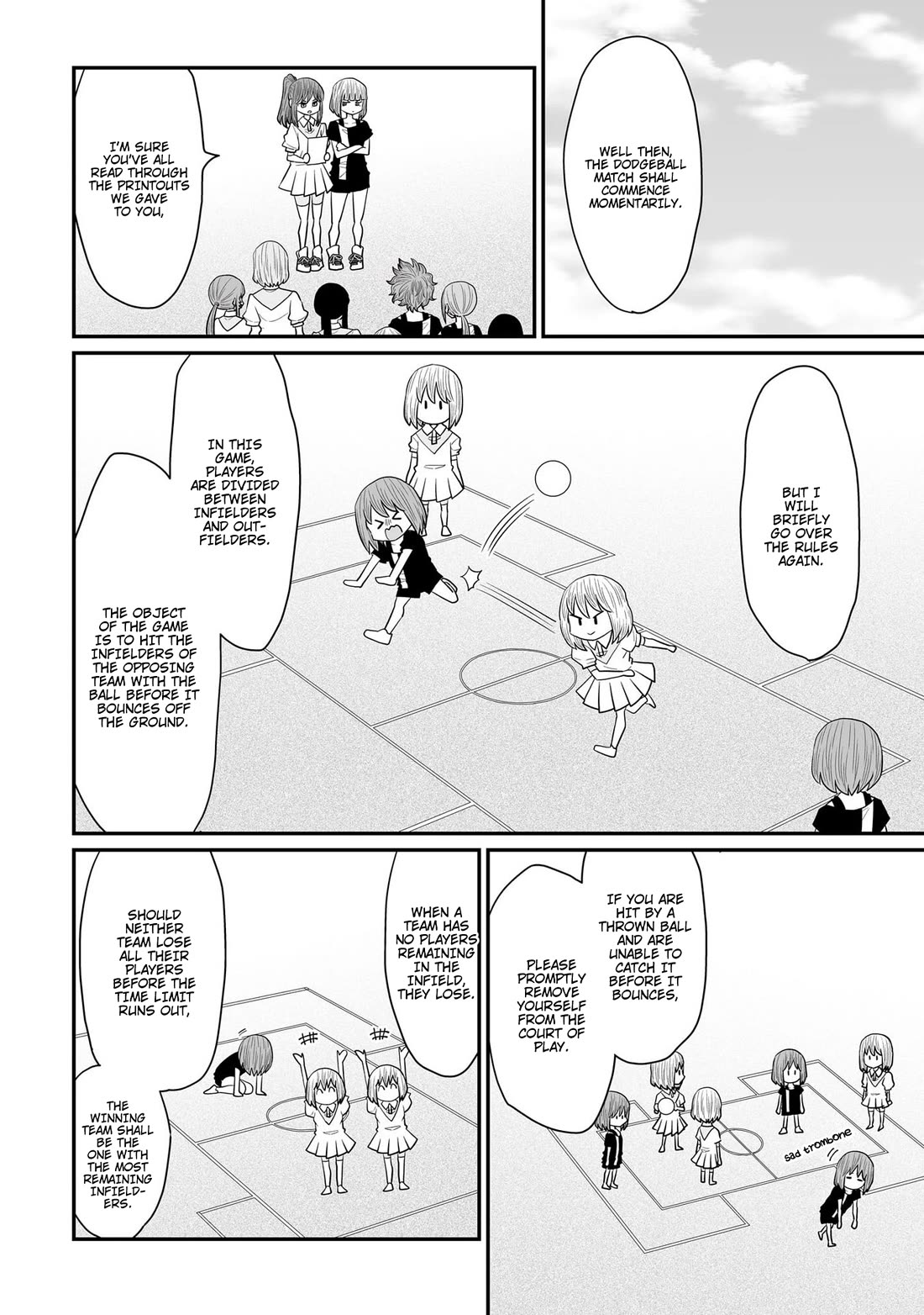Sorry but I'm not Yuri Chapter 33 page 8 - Chapter 33: Dodgeball Arc (3)
