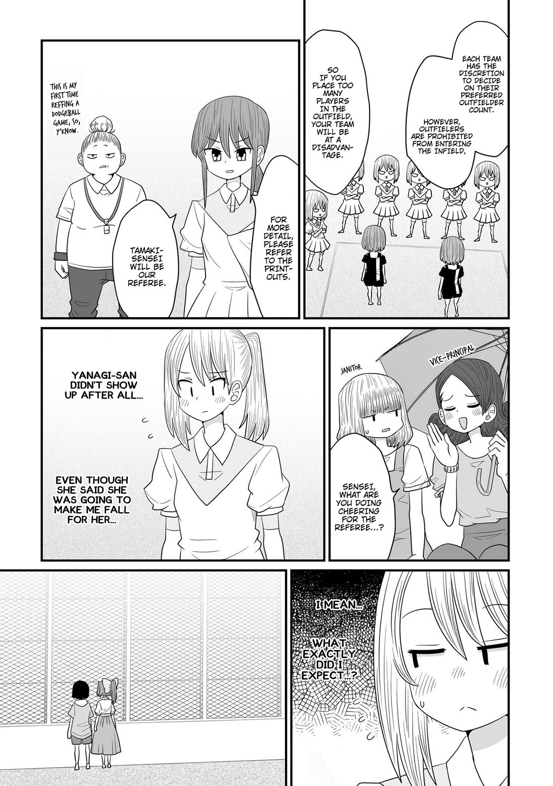 Sorry but I'm not Yuri Chapter 33 page 9 - Chapter 33: Dodgeball Arc (3)