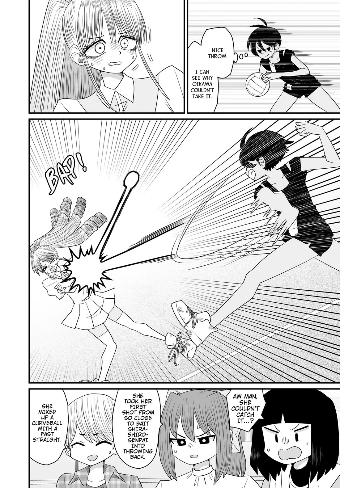 Sorry but I'm not Yuri Chapter 34 page 12 - Chapter 34: Dodgeball Arc (4)