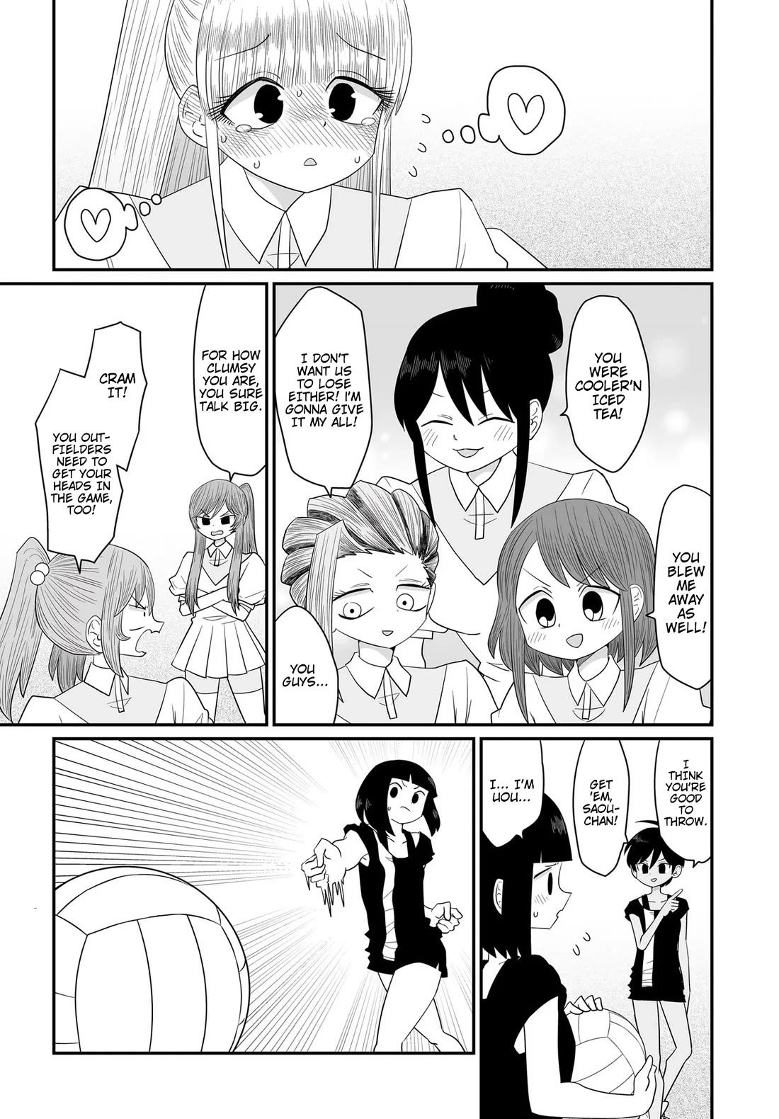 Sorry but I'm not Yuri Chapter 34 page 15 - Chapter 34: Dodgeball Arc (4)