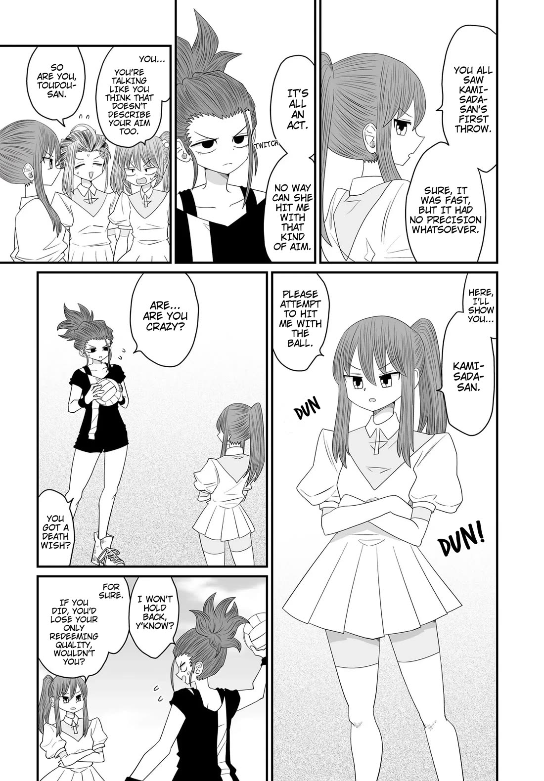 Sorry but I'm not Yuri Chapter 34 page 21 - Chapter 34: Dodgeball Arc (4)