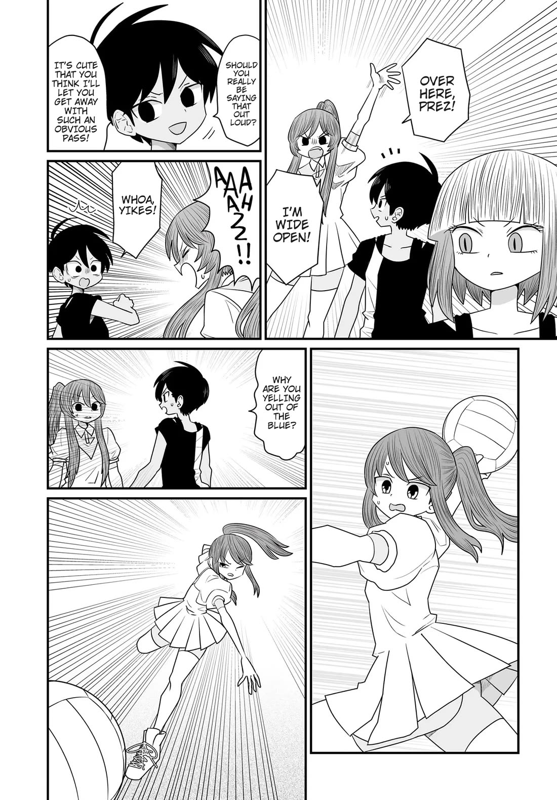 Sorry but I'm not Yuri Chapter 34 page 28 - Chapter 34: Dodgeball Arc (4)