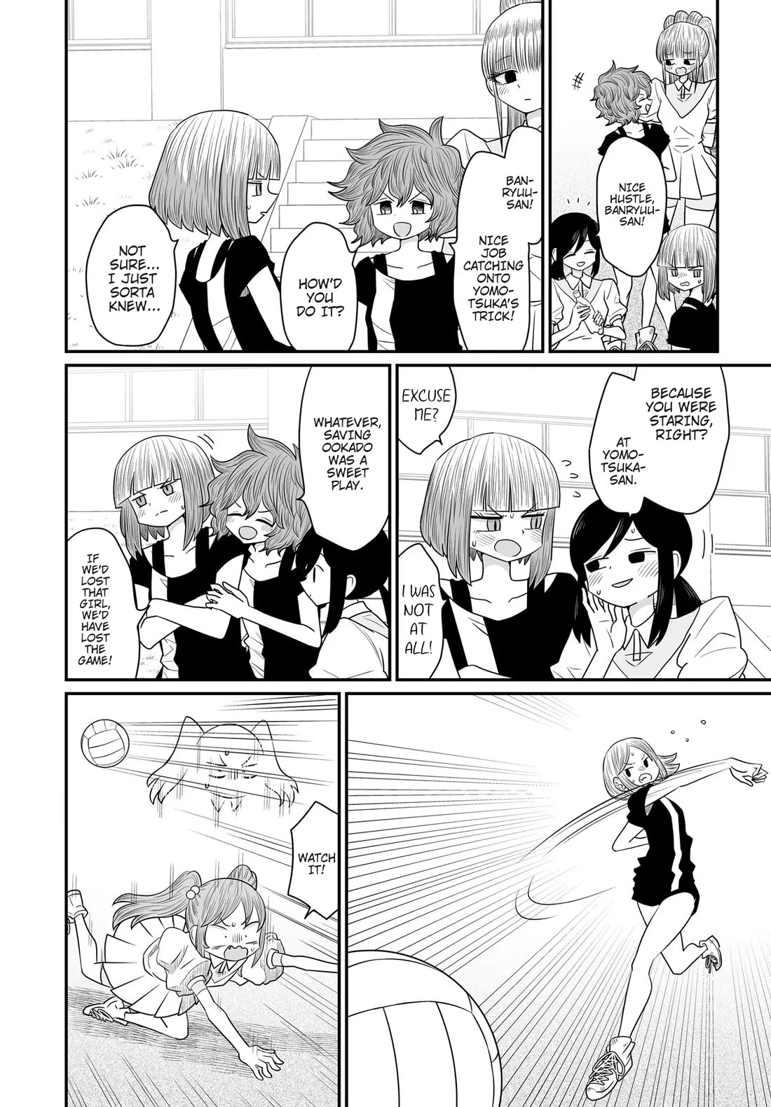 Sorry but I'm not Yuri Chapter 34 page 32 - Chapter 34: Dodgeball Arc (4)