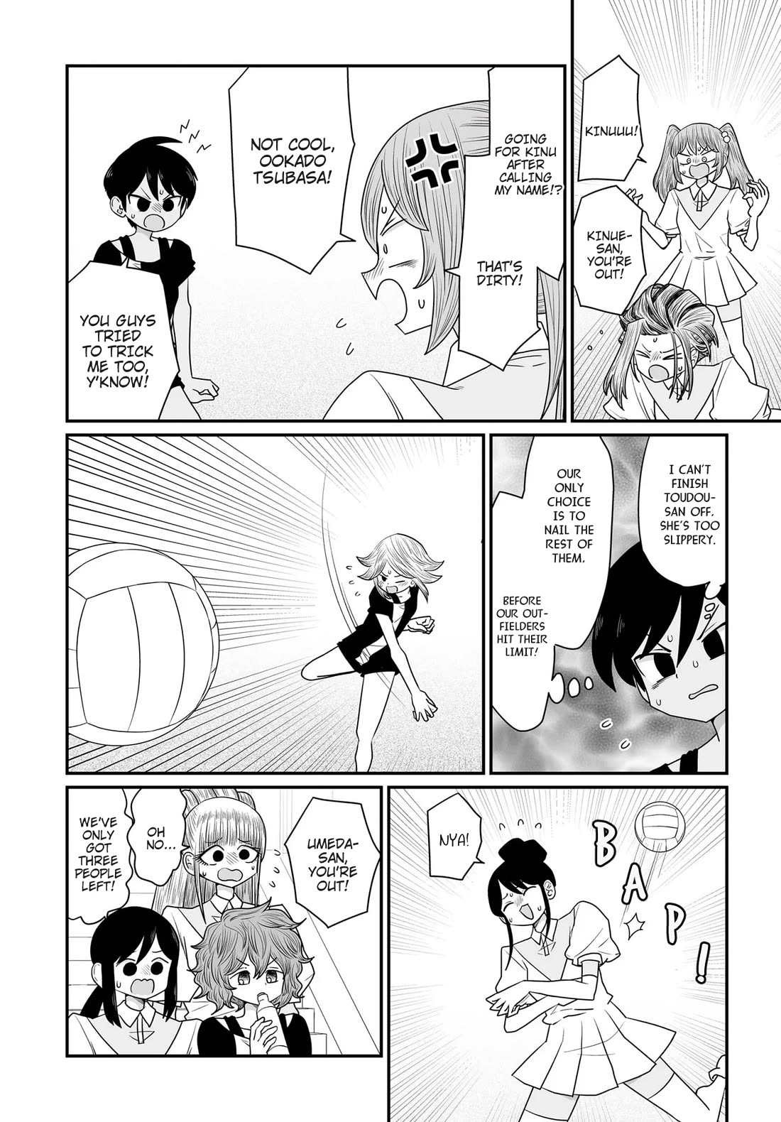 Sorry but I'm not Yuri Chapter 34 page 36 - Chapter 34: Dodgeball Arc (4)