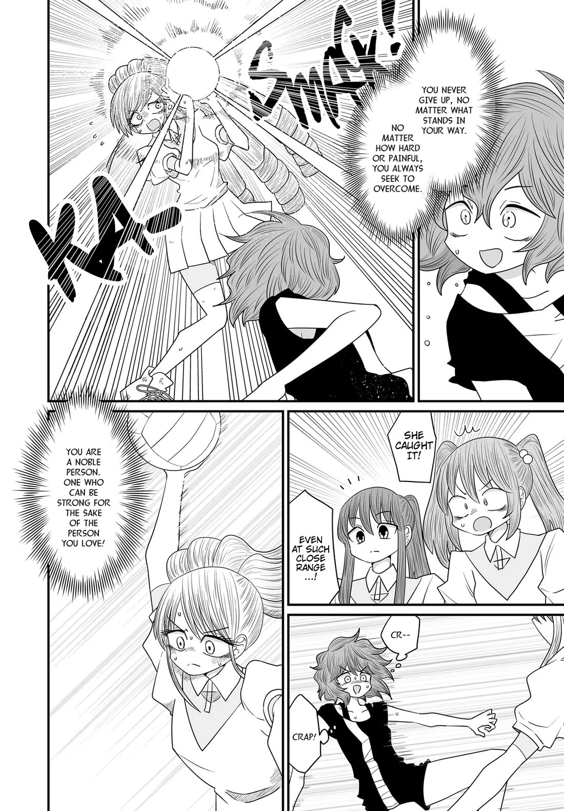 Sorry but I'm not Yuri Chapter 34 page 6 - Chapter 34: Dodgeball Arc (4)