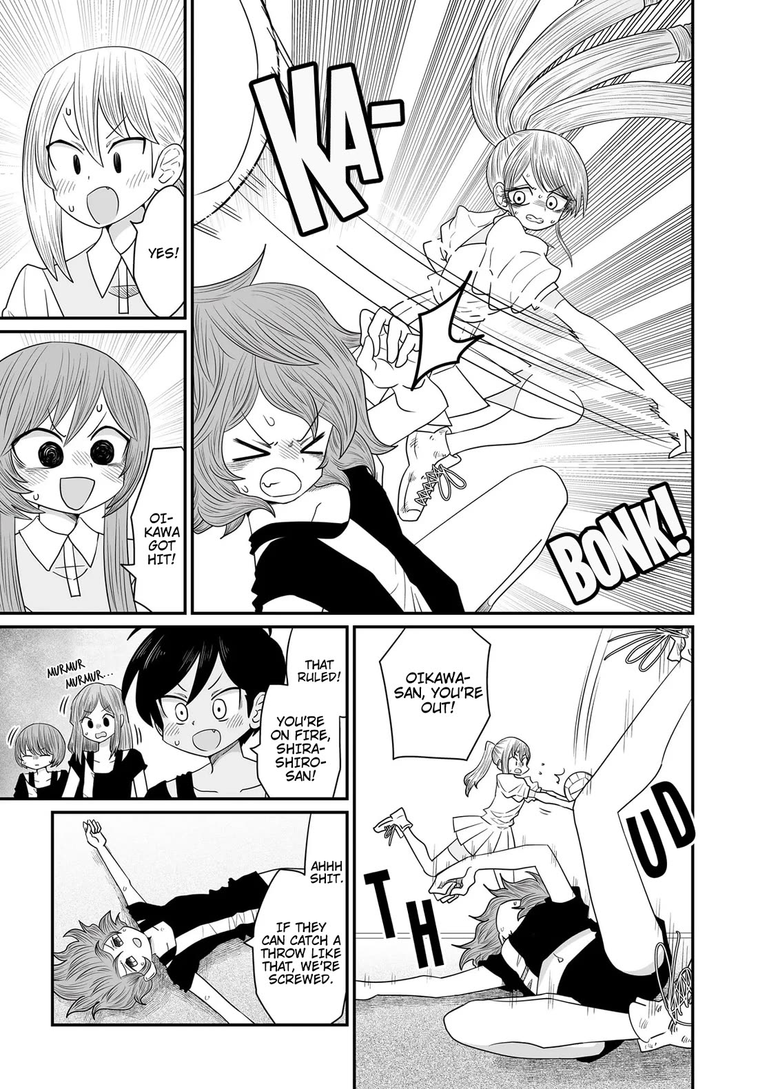 Sorry but I'm not Yuri Chapter 34 page 7 - Chapter 34: Dodgeball Arc (4)