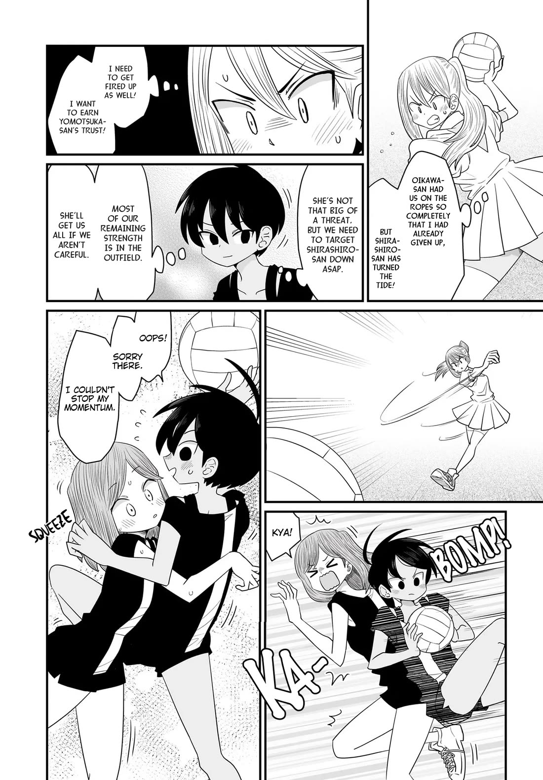 Sorry but I'm not Yuri Chapter 34 page 8 - Chapter 34: Dodgeball Arc (4)