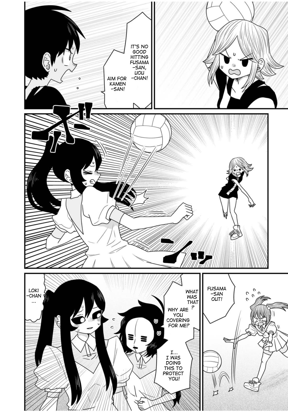 Sorry but I'm not Yuri Chapter 35 page 10 - Chapter 35: Dodgeball Arc (5)