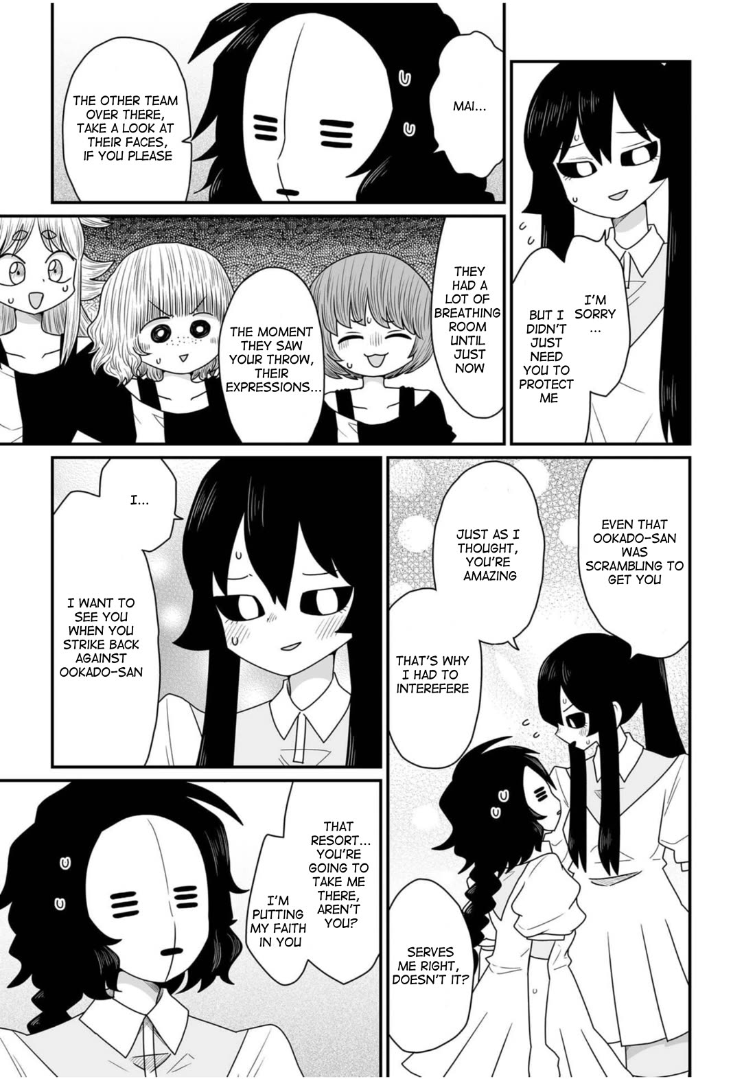 Sorry but I'm not Yuri Chapter 35 page 11 - Chapter 35: Dodgeball Arc (5)