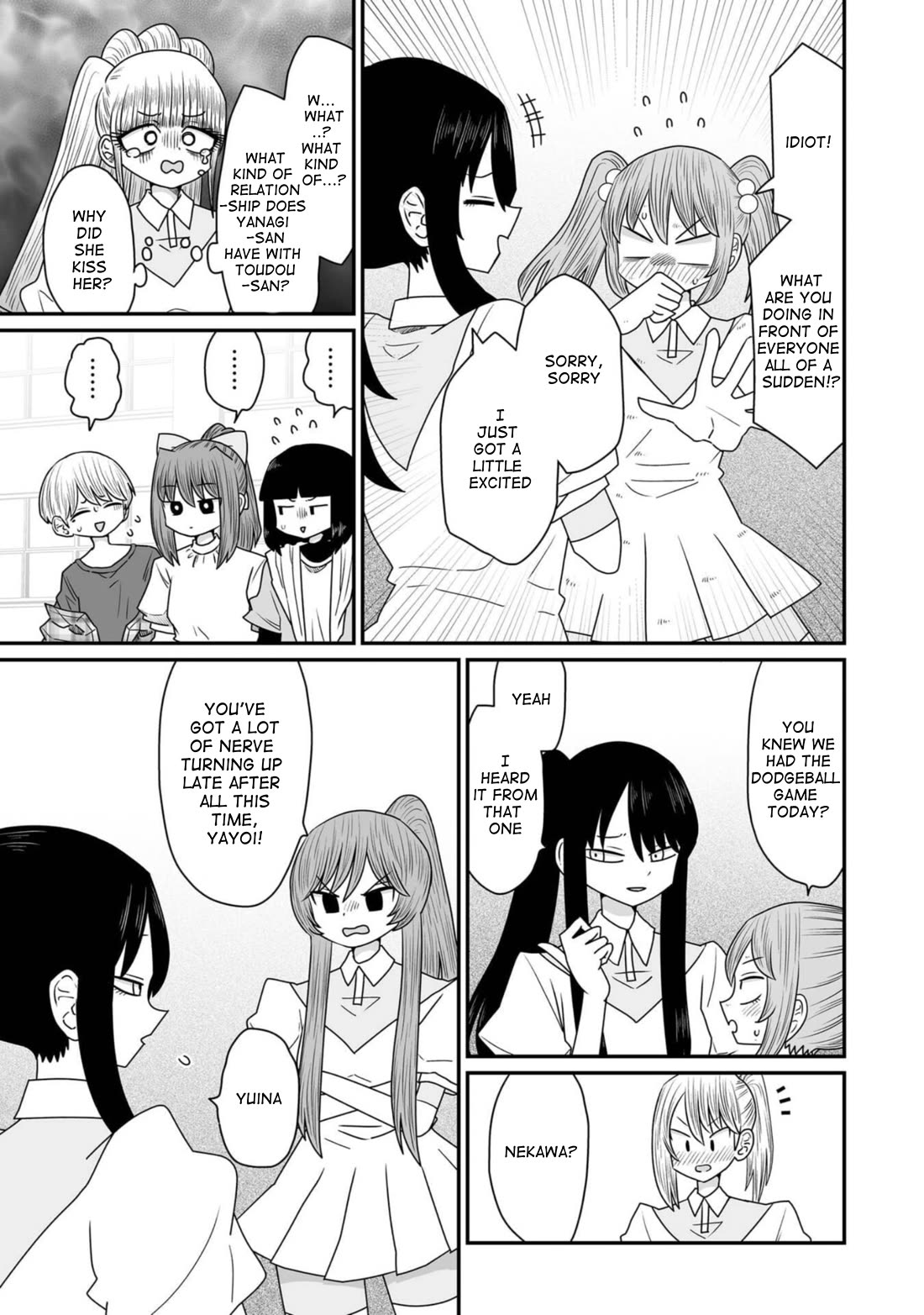 Sorry but I'm not Yuri Chapter 35 page 19 - Chapter 35: Dodgeball Arc (5)