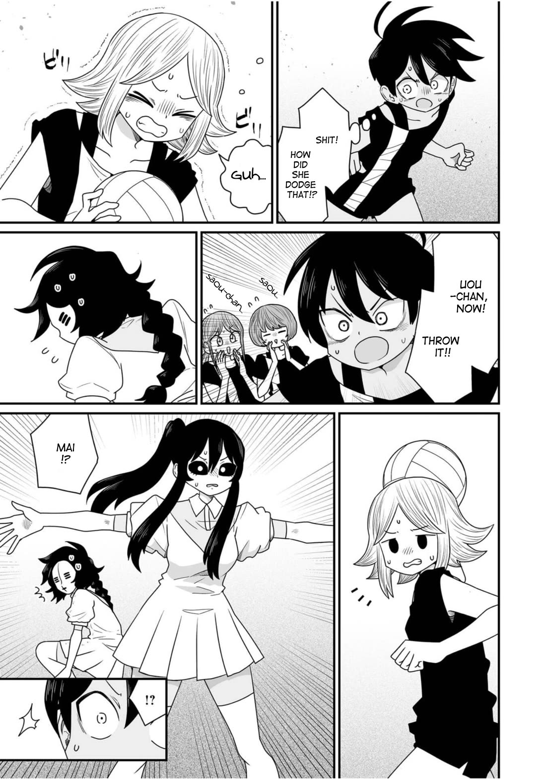 Sorry but I'm not Yuri Chapter 35 page 9 - Chapter 35: Dodgeball Arc (5)