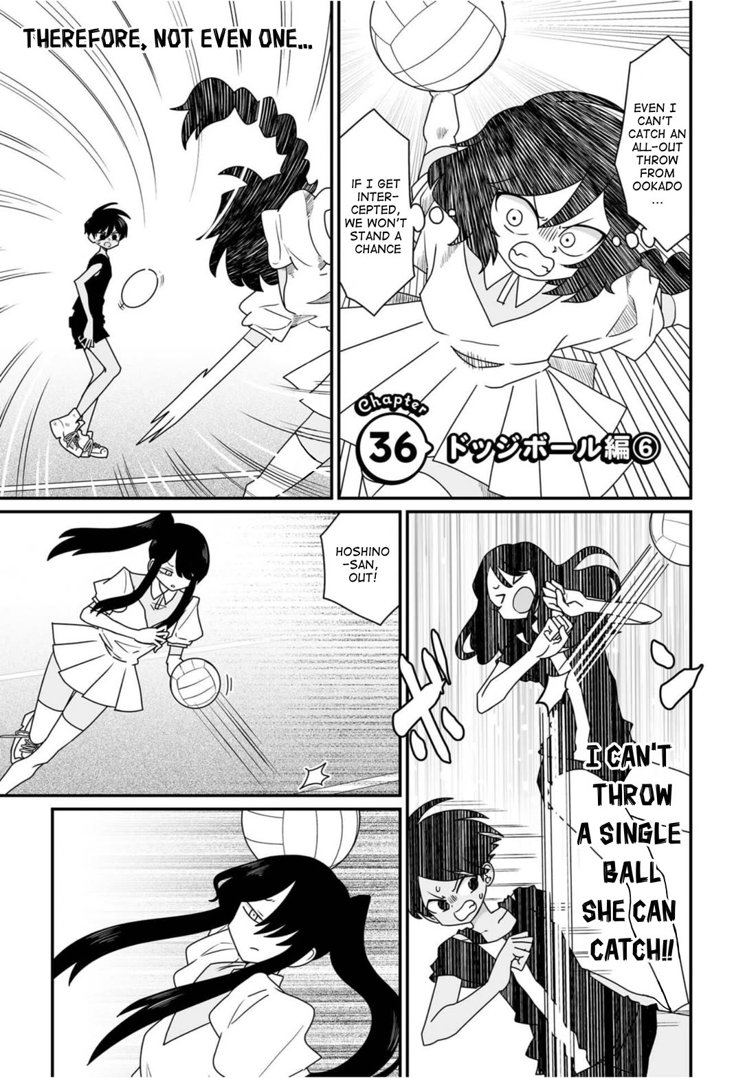 Sorry but I'm not Yuri Chapter 36 page 1 - Chapter 36: Dodgeball Arc (6)