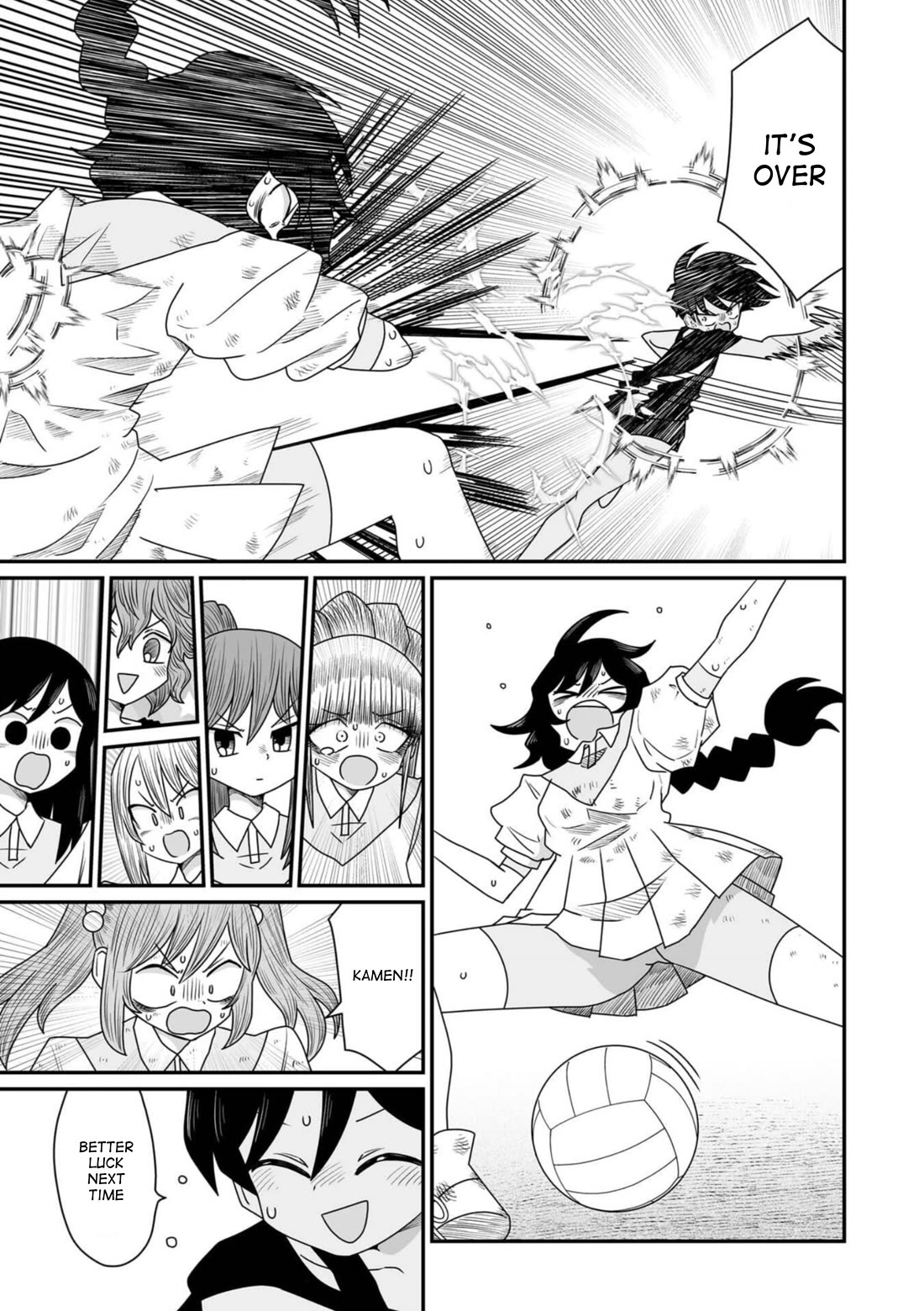 Sorry but I'm not Yuri Chapter 36 page 11 - Chapter 36: Dodgeball Arc (6)