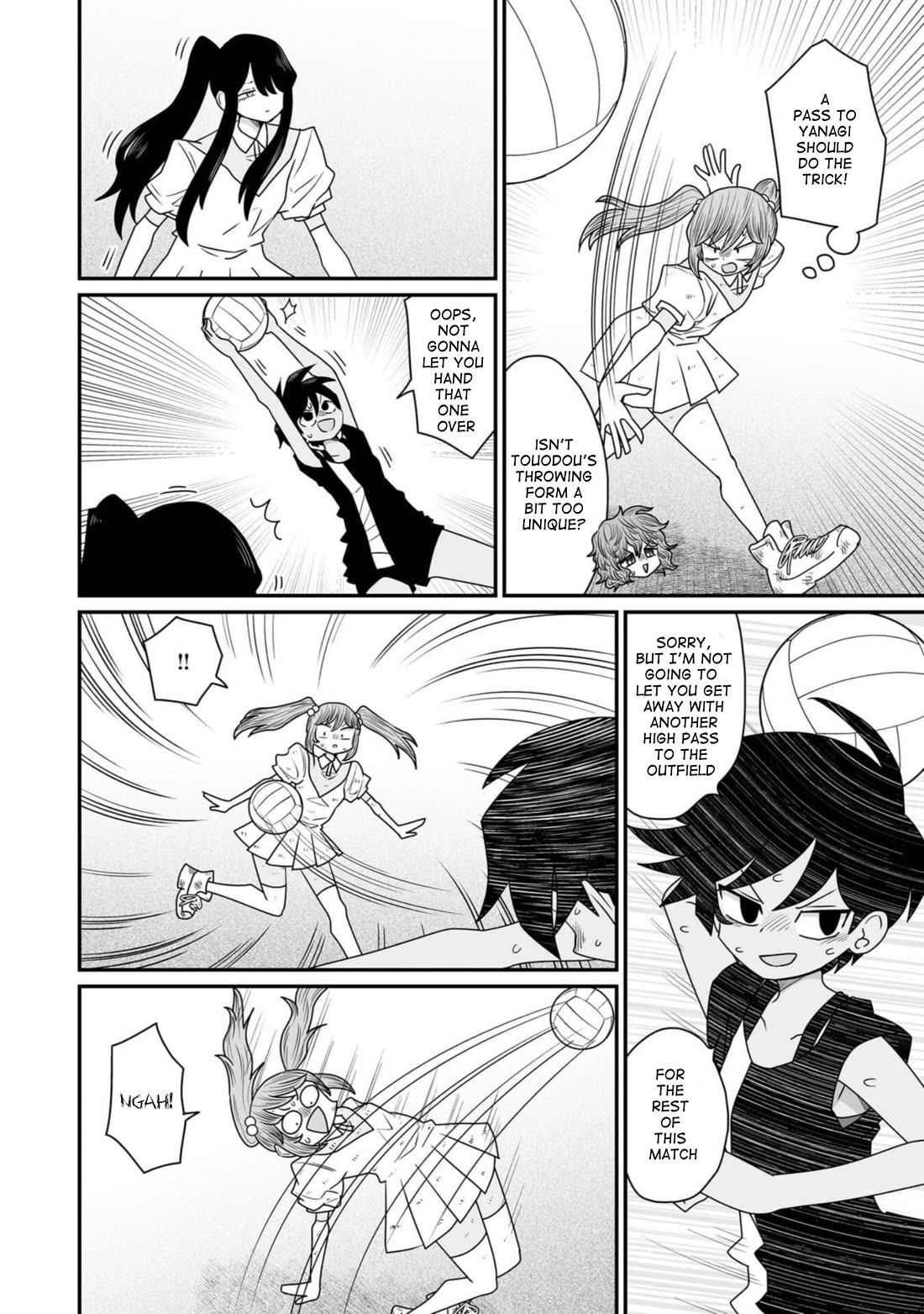 Sorry but I'm not Yuri Chapter 36 page 14 - Chapter 36: Dodgeball Arc (6)