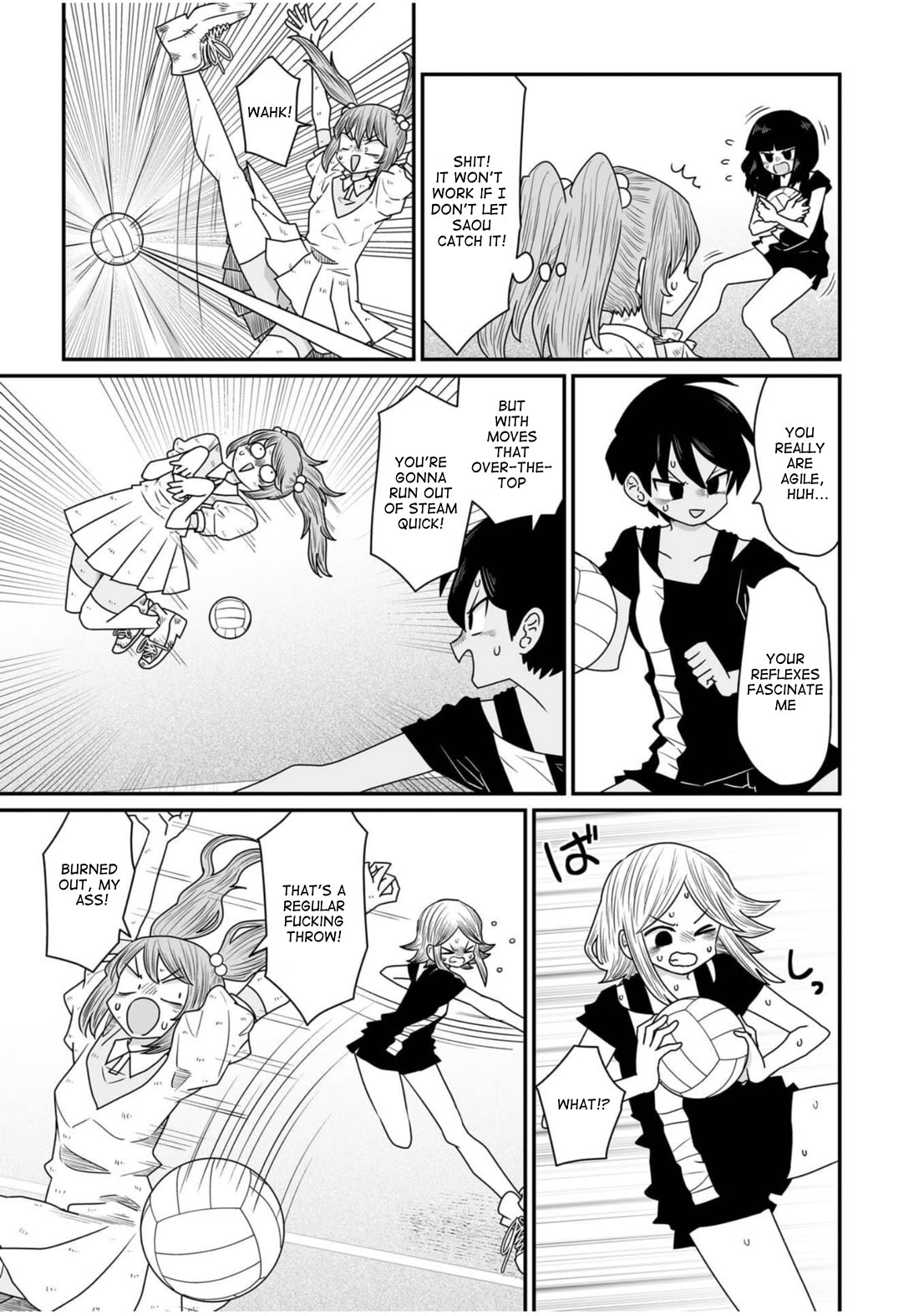 Sorry but I'm not Yuri Chapter 36 page 15 - Chapter 36: Dodgeball Arc (6)