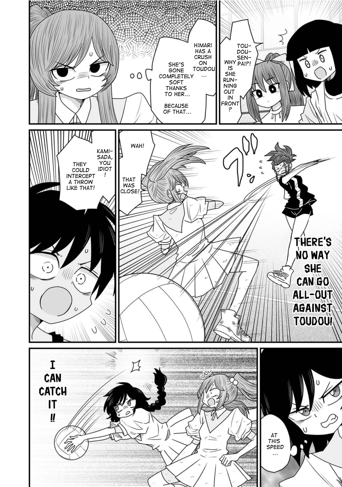 Sorry but I'm not Yuri Chapter 36 page 4 - Chapter 36: Dodgeball Arc (6)