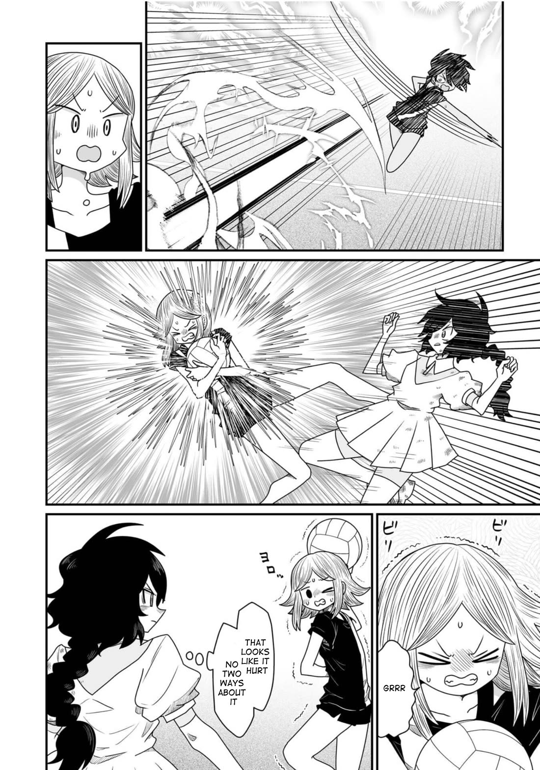 Sorry but I'm not Yuri Chapter 36 page 8 - Chapter 36: Dodgeball Arc (6)
