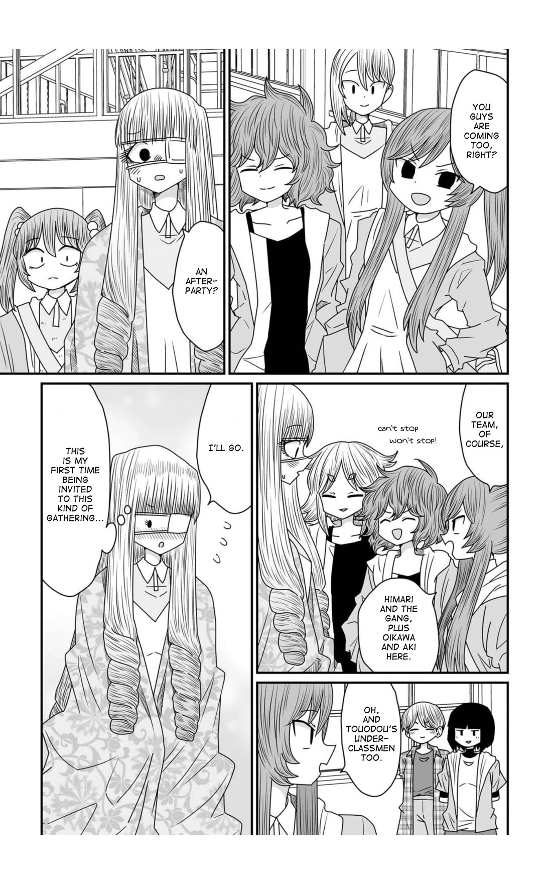 Sorry but I'm not Yuri Chapter 37 page 13 - Chapter 37: Dodgeball Arc (7)