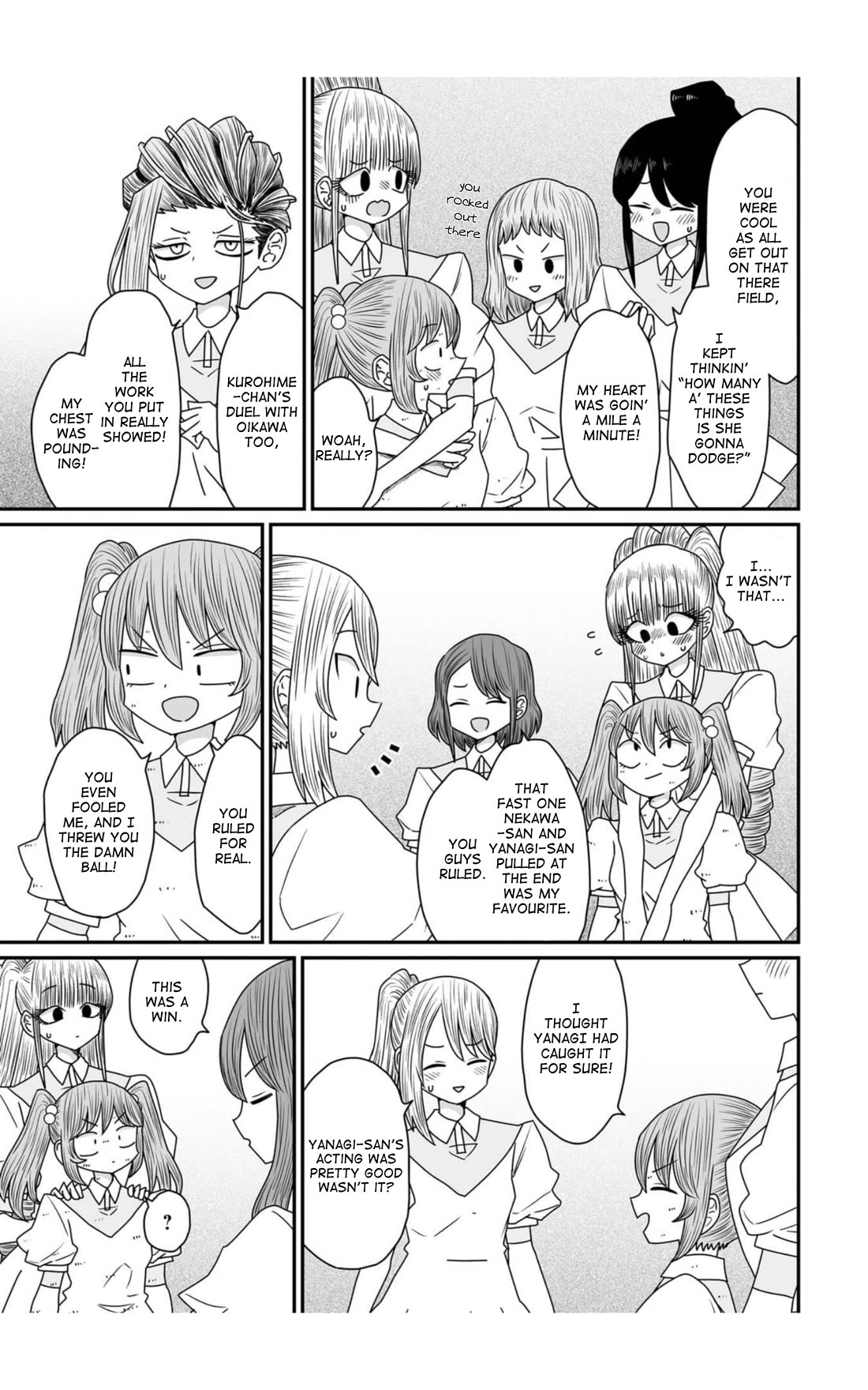 Sorry but I'm not Yuri Chapter 37 page 3 - Chapter 37: Dodgeball Arc (7)