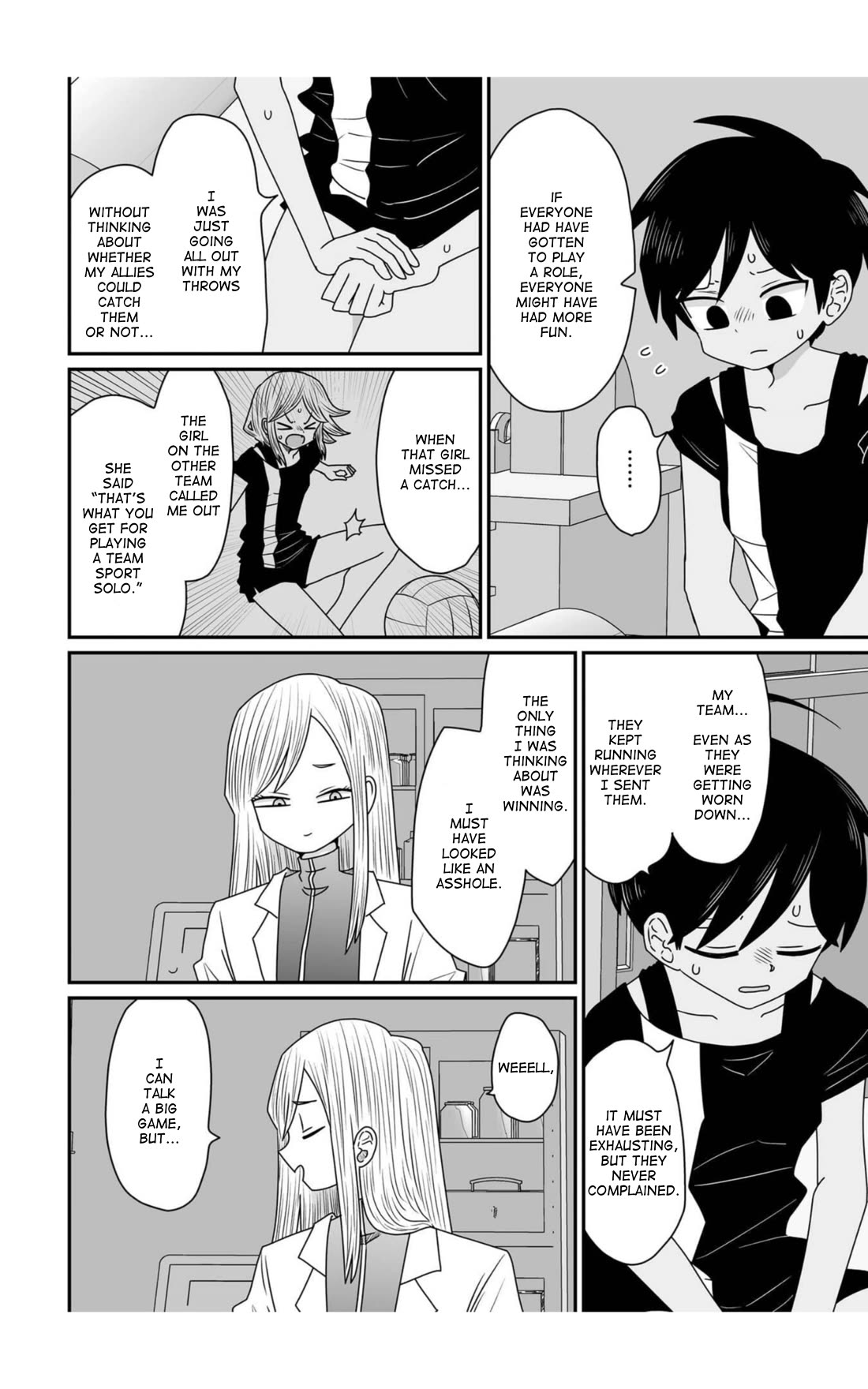 Sorry but I'm not Yuri Chapter 37 page 8 - Chapter 37: Dodgeball Arc (7)