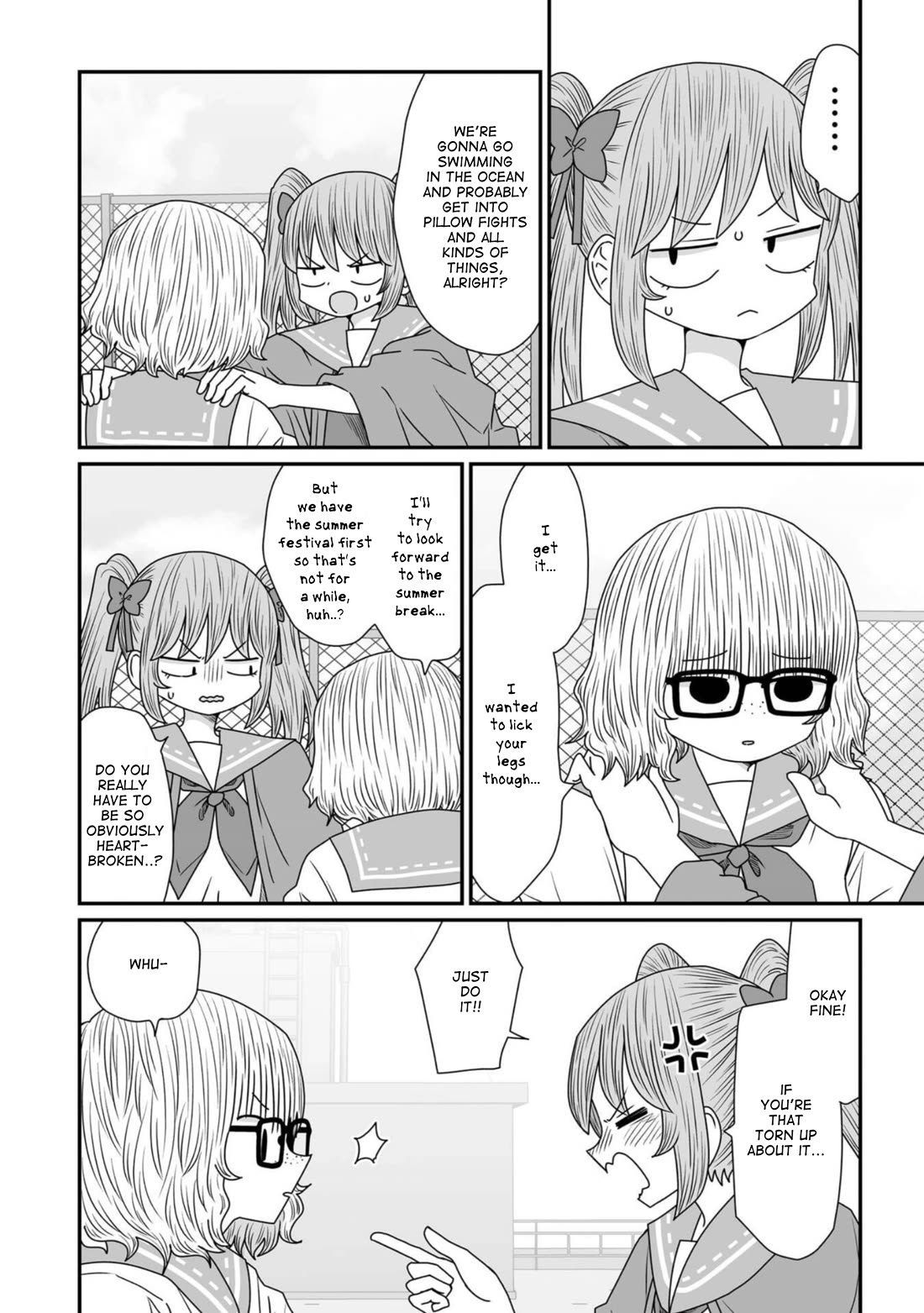 Sorry but I'm not Yuri Chapter 38 page 4 - Chapter 38: Summer Festival (2)