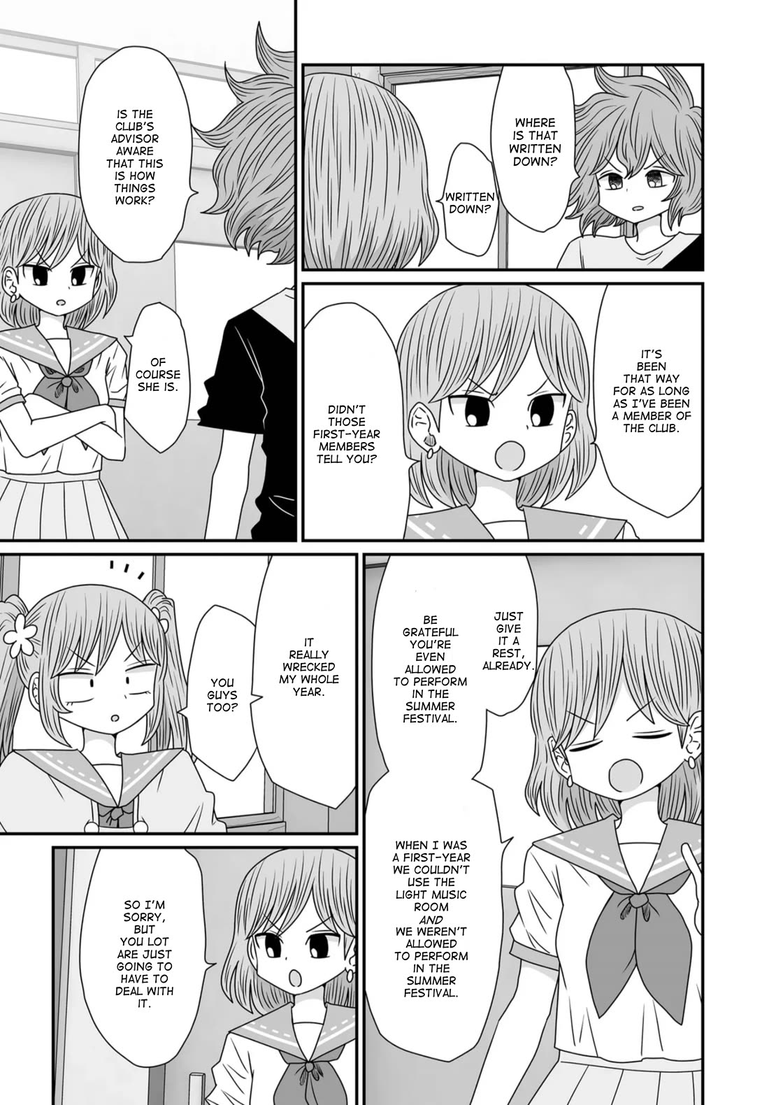 Sorry but I'm not Yuri Chapter 39 page 17 - Chapter 39: Summer Festival (3)