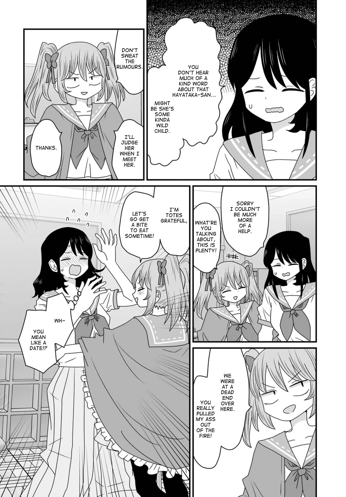 Sorry but I'm not Yuri Chapter 40 page 11 - Chapter 40: Mukai Saya (1)