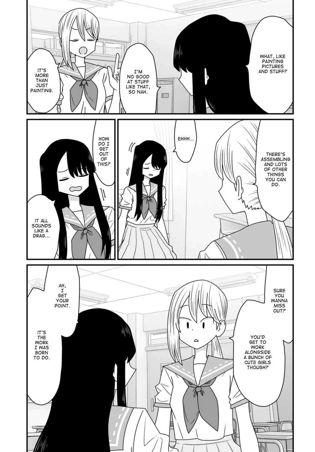 Sorry but I'm not Yuri Chapter 40 page 4 - Chapter 40: Mukai Saya (1)