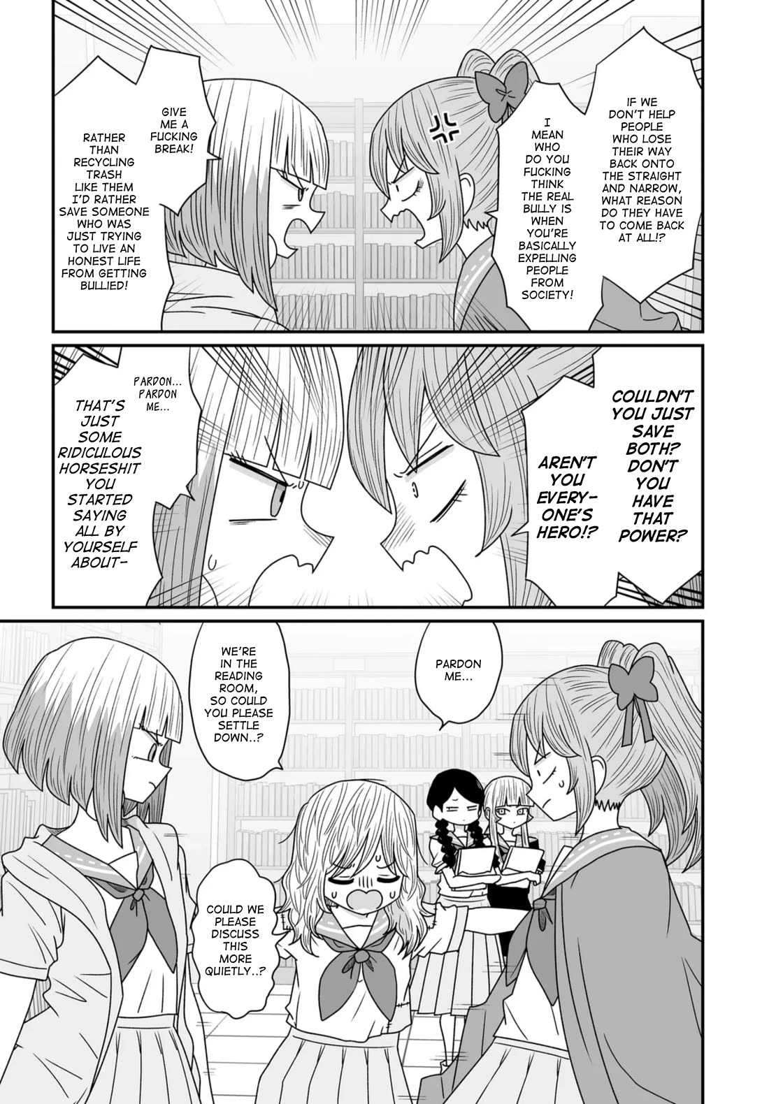 Sorry but I'm not Yuri Chapter 41 page 9 - Chapter 41: Mukai Saya (2)