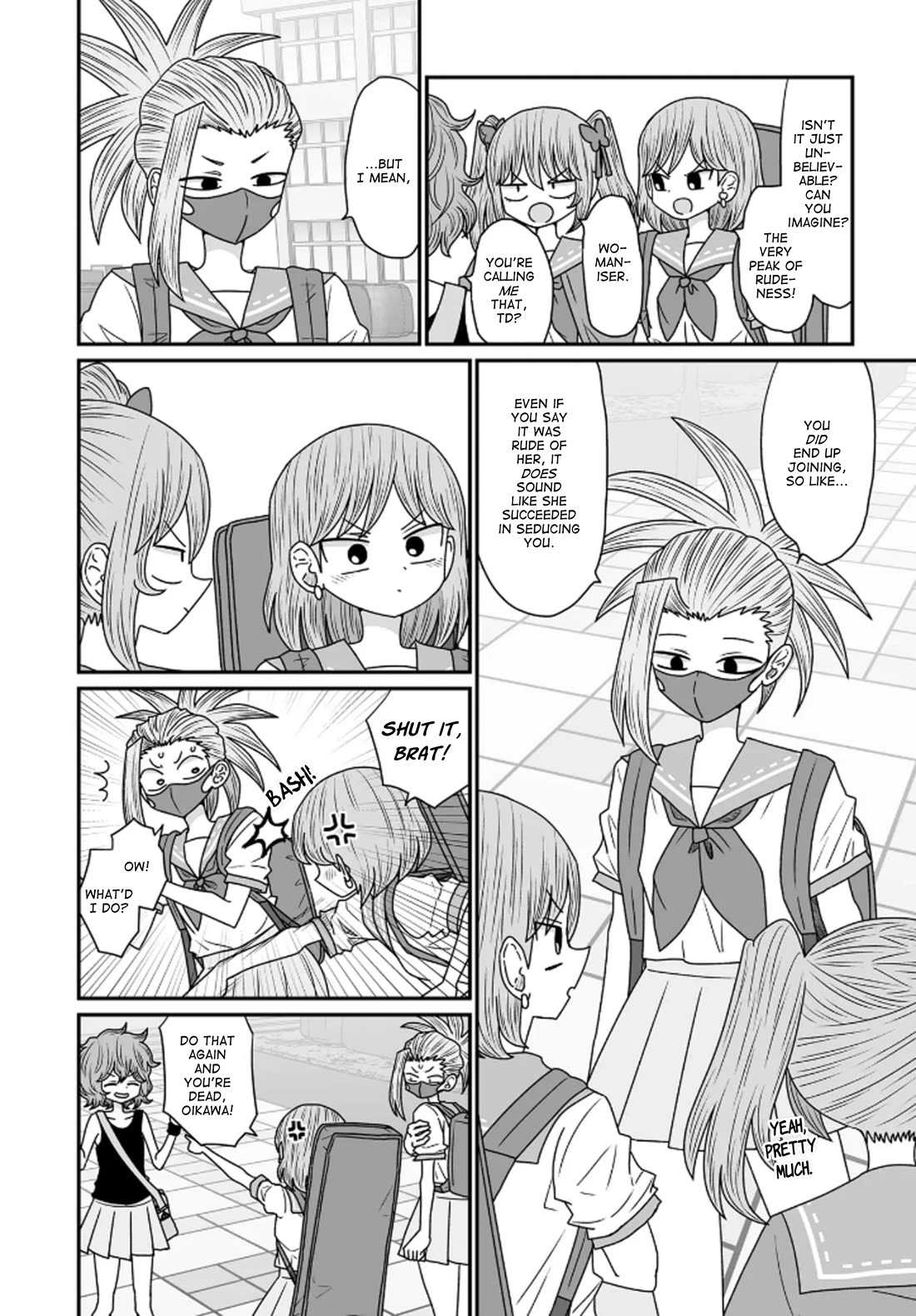 Sorry but I'm not Yuri Chapter 42 page 8 - Chapter 42: Summer Festival (4)