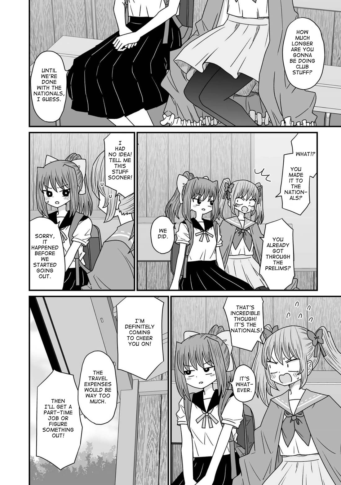 Sorry but I'm not Yuri Chapter 43.5 page 4 - Chapter 43.5: Volume 8 Bonus Chapter