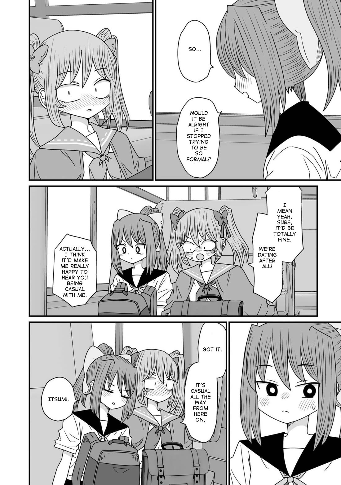 Sorry but I'm not Yuri Chapter 43.5 page 6 - Chapter 43.5: Volume 8 Bonus Chapter