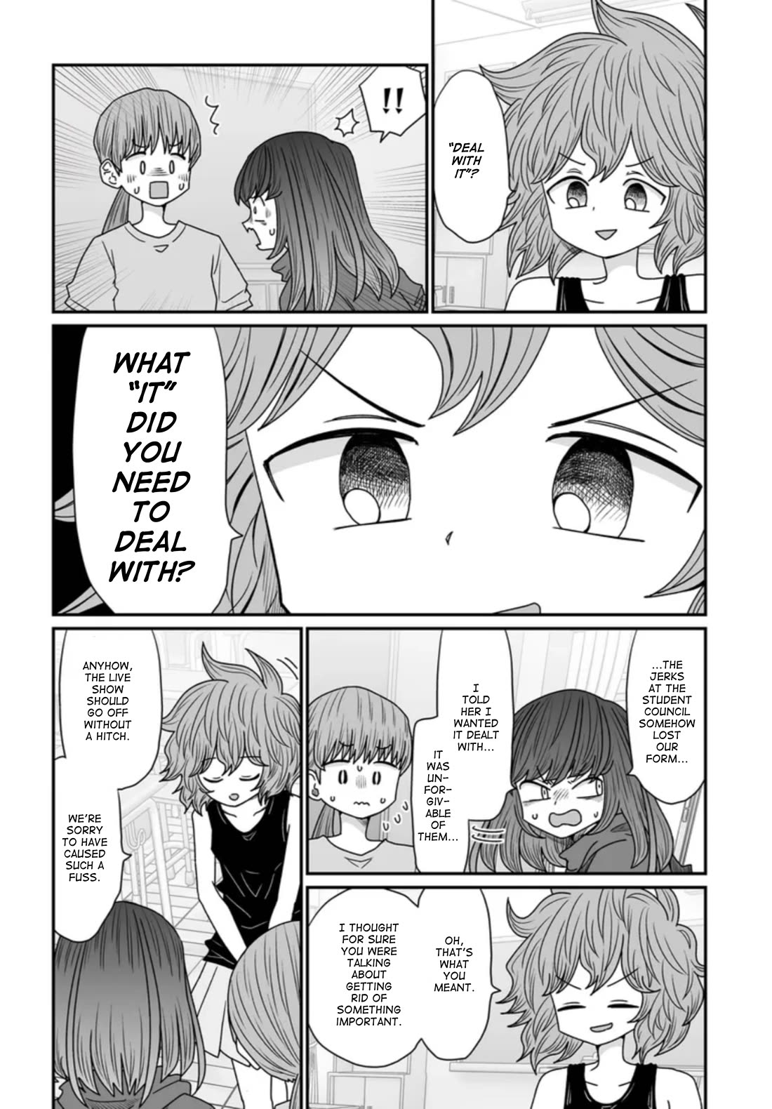 Sorry but I'm not Yuri Chapter 43 page 19 - Chapter 43: Summer Festival (5)