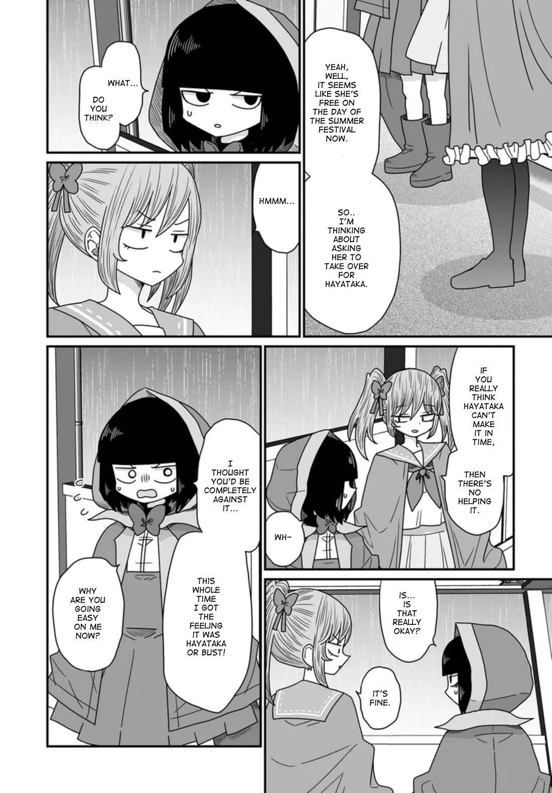 Sorry but I'm not Yuri Chapter 44 page 12 - Chapter 44: Summer Festival (6)