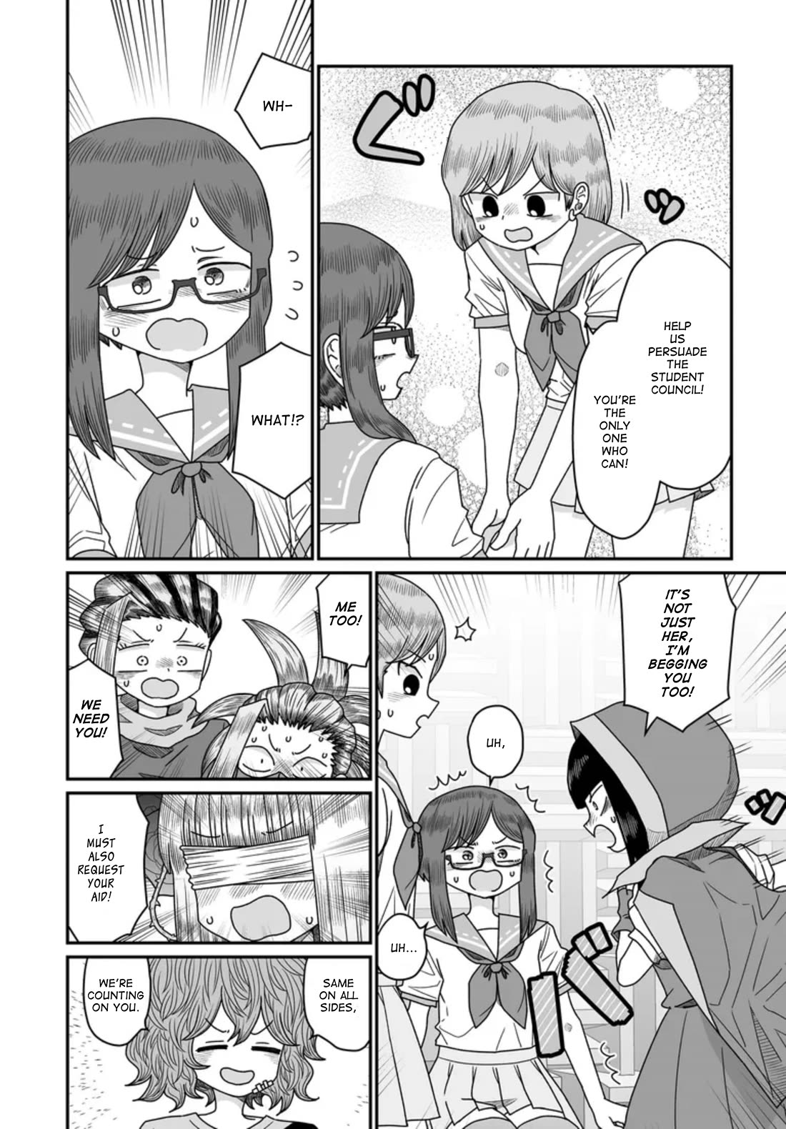 Sorry but I'm not Yuri Chapter 46 page 10 - Chapter 46: Summer Festival (7)