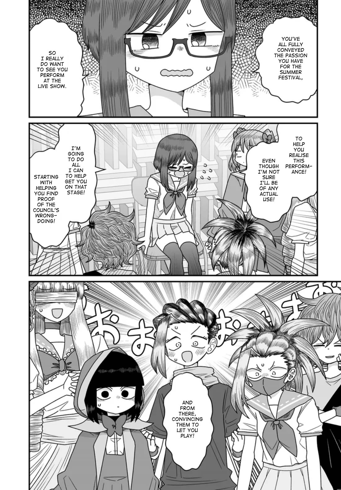 Sorry but I'm not Yuri Chapter 46 page 12 - Chapter 46: Summer Festival (7)
