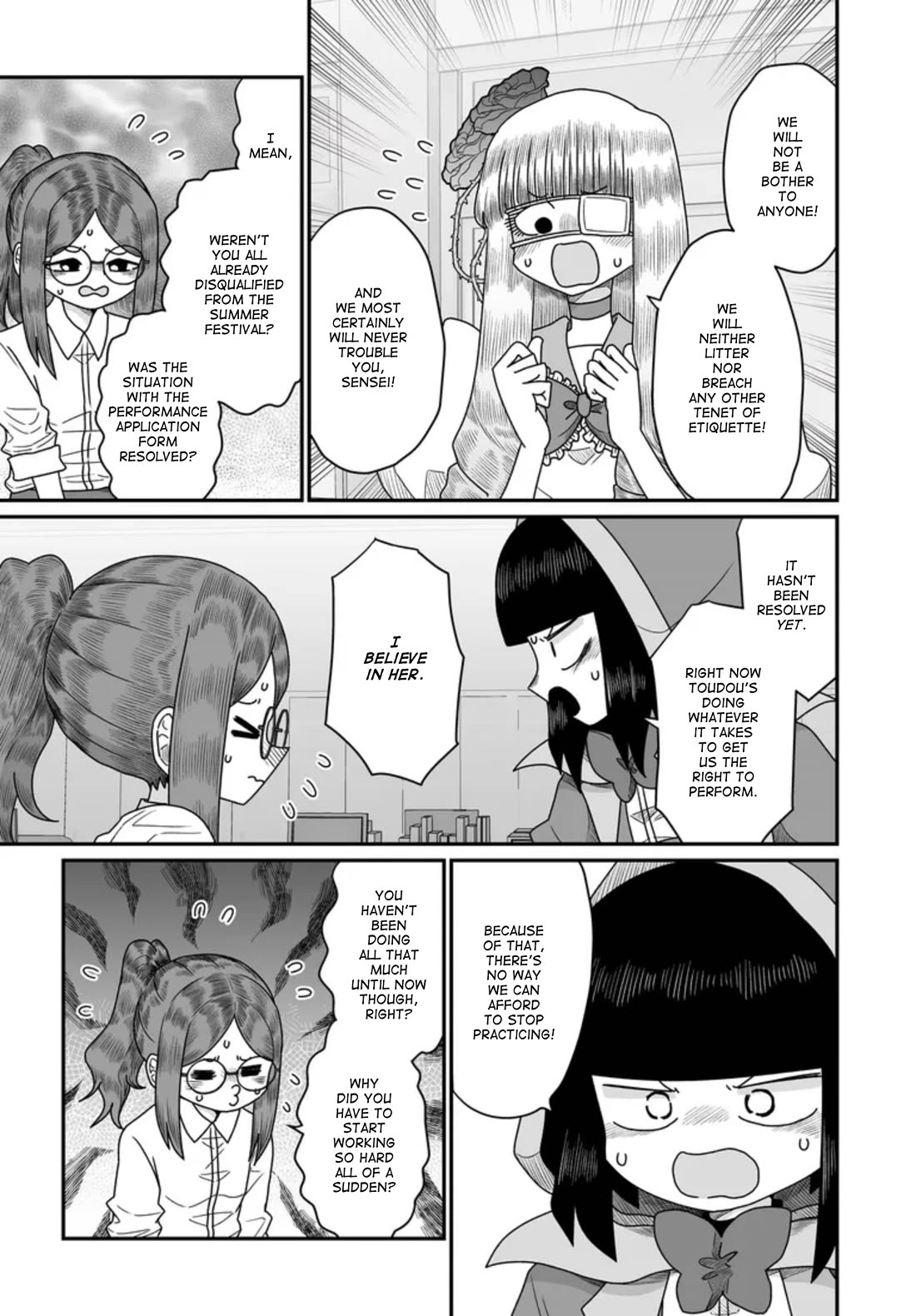 Sorry but I'm not Yuri Chapter 46 page 21 - Chapter 46: Summer Festival (7)