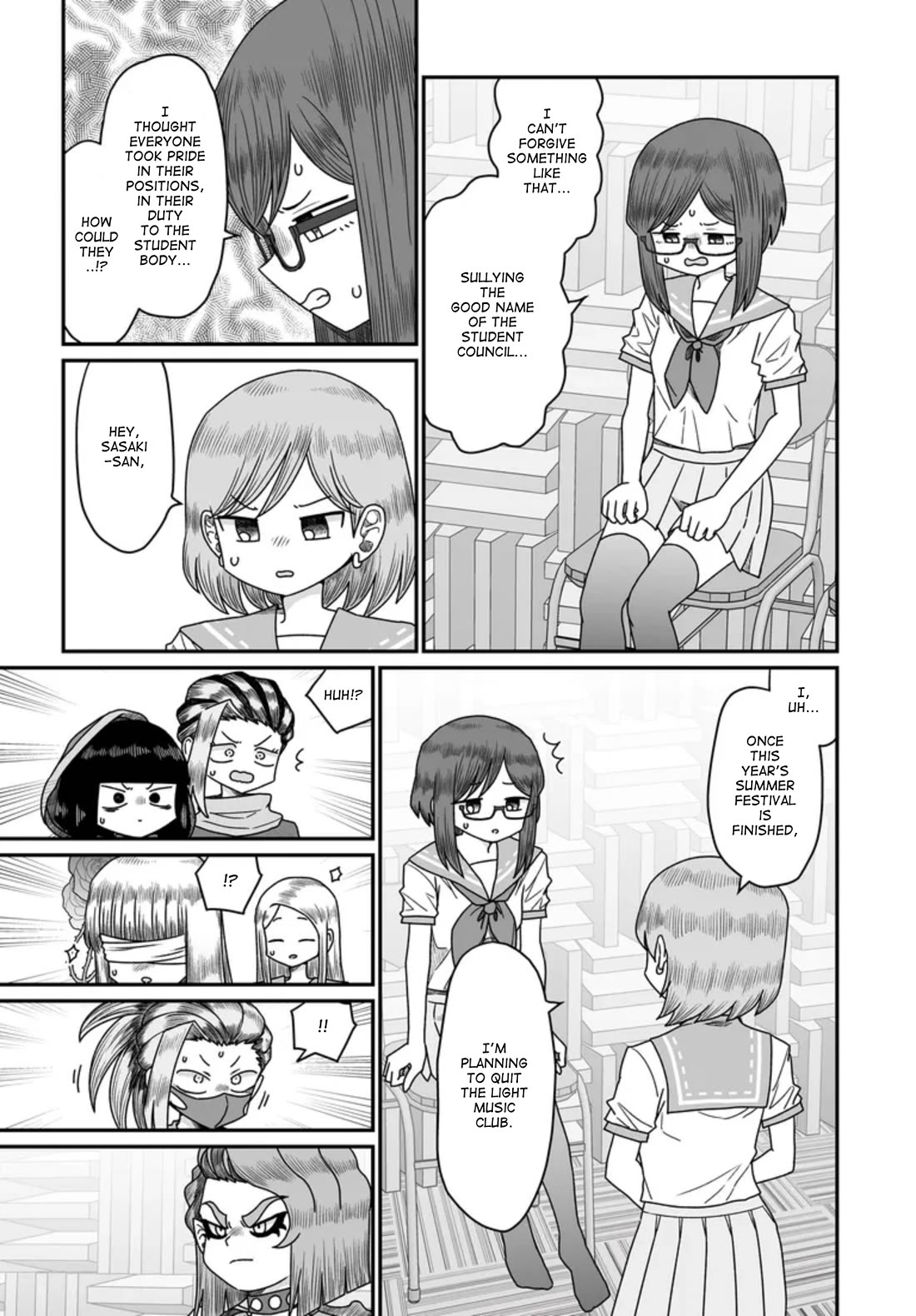 Sorry but I'm not Yuri Chapter 46 page 7 - Chapter 46: Summer Festival (7)